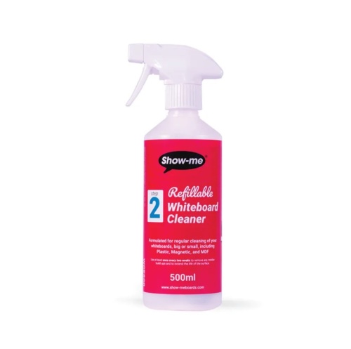 Show-Me Whiteboard Cleaner 500ml WCE500