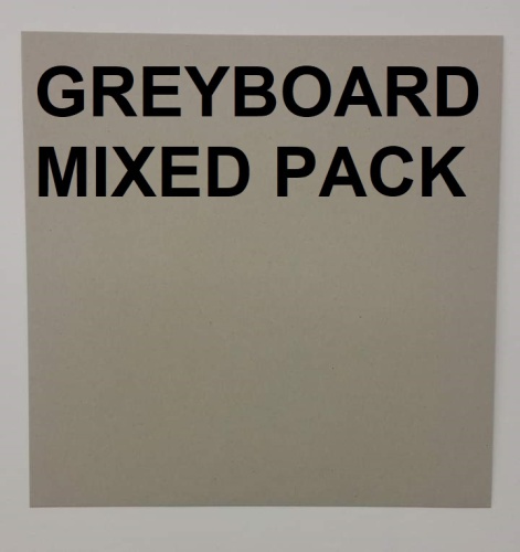 Greyboard 12X12'' (305X305mm) Sampler Set (21 Sheets of Assorted Microns)