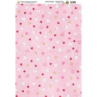Nitwit Collection Joyful Hearts Pink Paper A4 10 Sheets