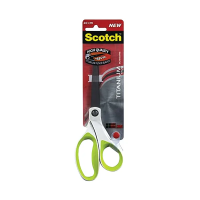 Scotch Titanium Scissors 200mm Green with Comfort Grip