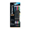 Bic Intensity Fineliner Pen Ultra Fine Tip Assorted (Pack of 4) 942082