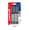 Uni-Ball UB-150 Eye Rollerball Pen Fine Black (5 Pack) 153544322